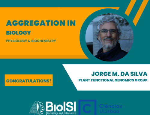 Jorge Marques da Silva obtained his professorship aggregation in Biology at Ciências ULisboa